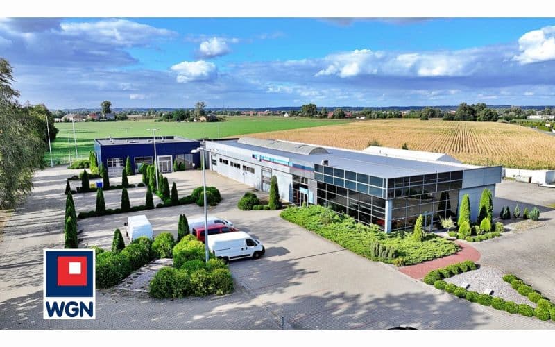 Nowoczesny kompleks motoryzacyjny - 2 salony, warsztat, biura 1896 m2