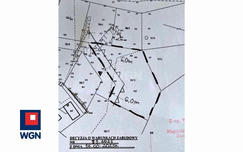 Działka pod budowę 2205m2 (warunki zabudowy) — zdjęcie 5