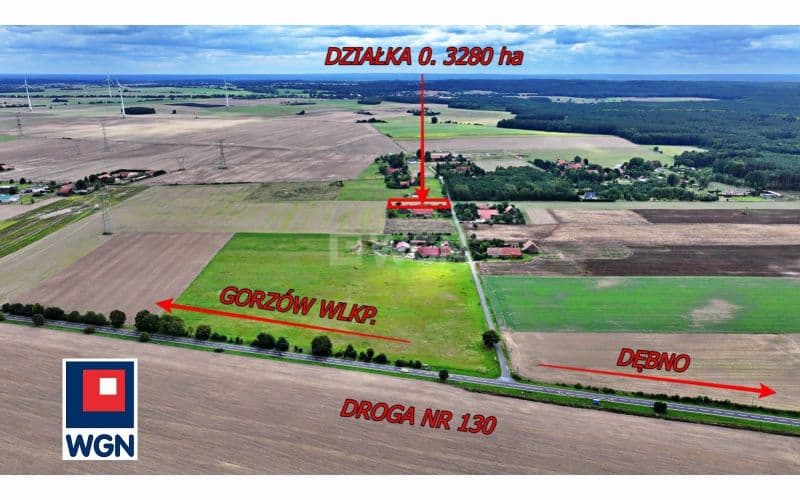 Piękna Działka  Budowlana z WarunkamI Zabudowy: Wysoka-Lubiszyn — zdjęcie 3