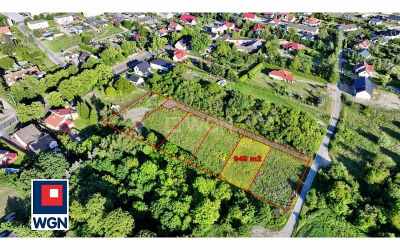 949 m2 | WZ bezterminowe | komplet mediów | Wawrów — zdjęcie 3