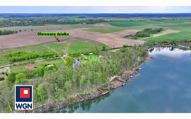 Atrakcyjna działka blisko Jeziora