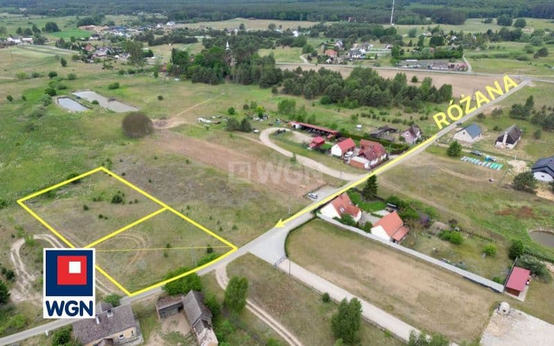 Działka budowlana w Łośnie, w okolicy Lasów — zdjęcie 3